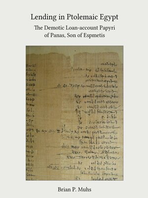 cover image of Lending in Ptolemaic Egypt